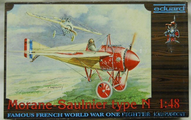 Eduard 1/48 Morane-Saulnier Type N, 8010 plastic model kit